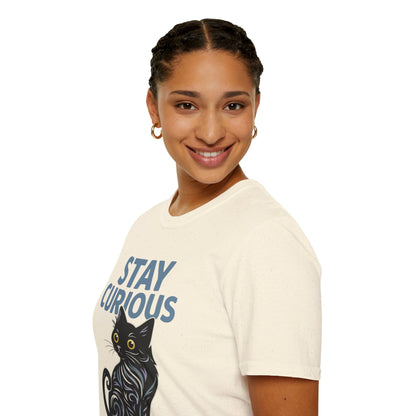 Stay Curious Cat T-Shirt