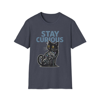 Stay Curious Cat T-Shirt