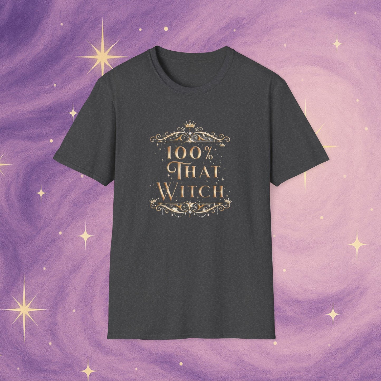 100% That Witch Cat T-Shirt Golden Glam