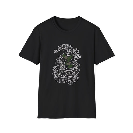 Slyther-House T-shirt | Snake T-Shirt | Wizarding House School T-Shirt