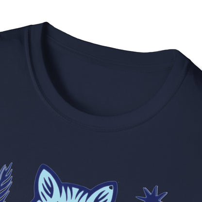Virgo Zodiac Cat T-Shirt — Virgo Sign with Cat Graphic