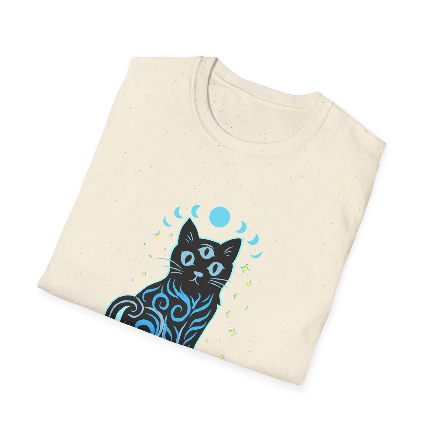 Manifest Magic Cat Tee | Comfortable Mystical Shirt