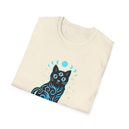 Manifest Magic Cat Tee | Comfortable Mystical Shirt