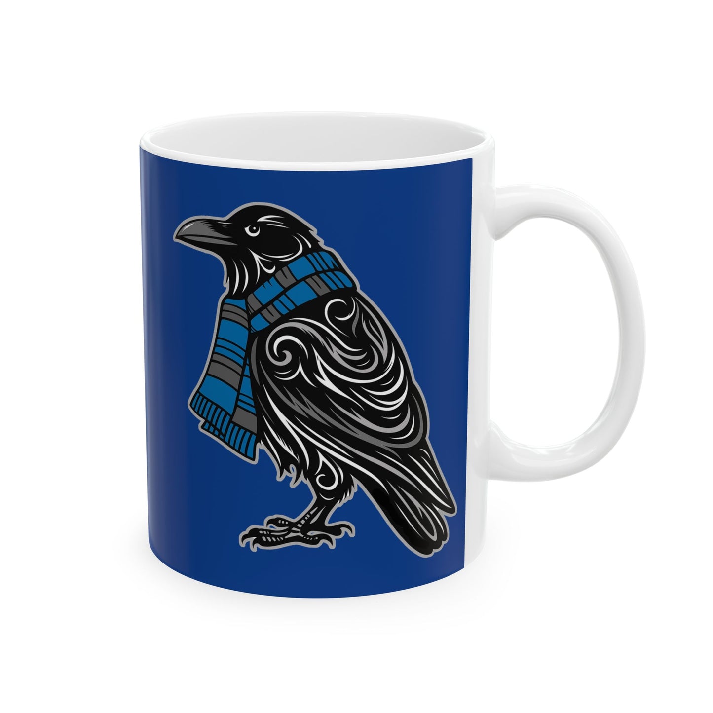 Raven House Mug - Blue | Wizard Coffee Cup 11 or 15 oz