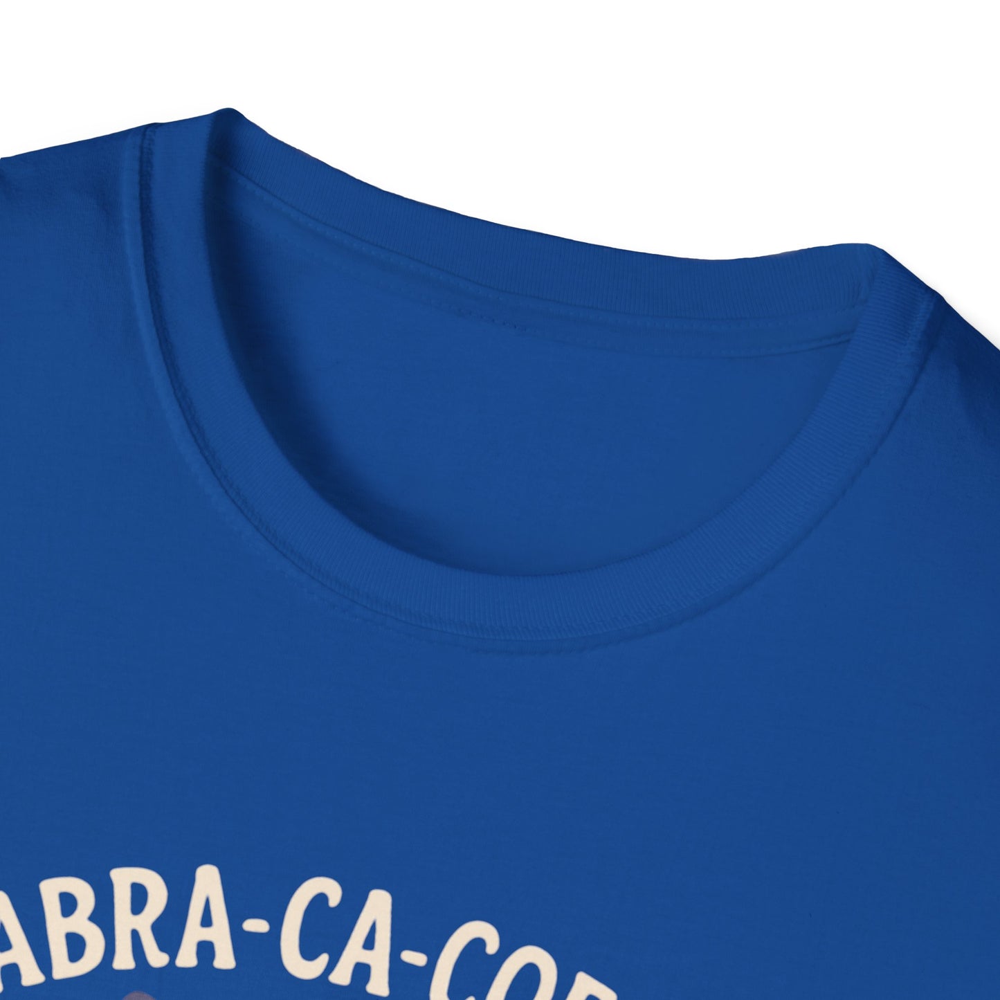 Abra-ca-coffee First T-Shirt | Cute Cat Tee, Pet Lover Gift, Animal Lover Shirt, Coffee Lover Gift