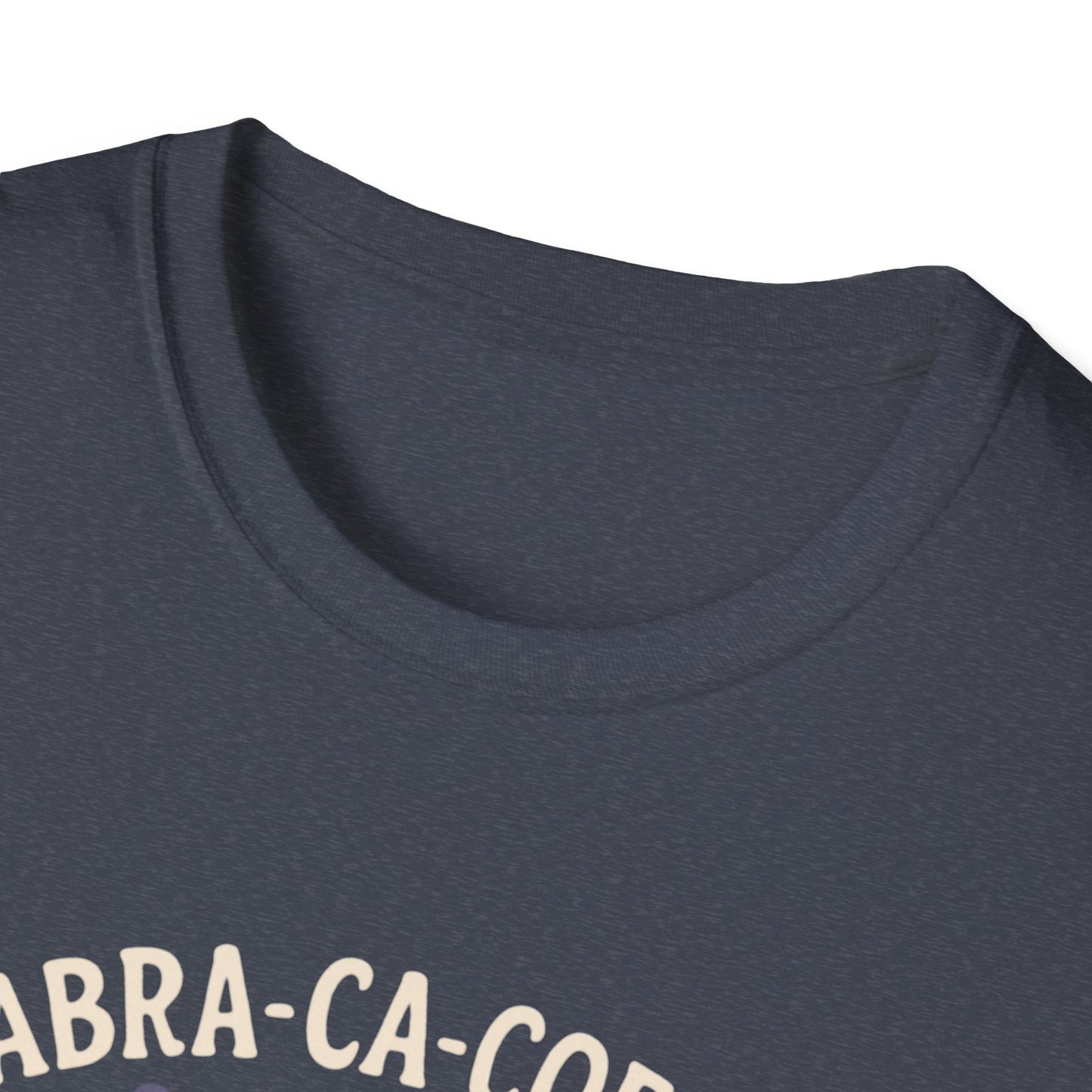 Abra-ca-coffee First T-Shirt | Cute Cat Tee, Pet Lover Gift, Animal Lover Shirt, Coffee Lover Gift