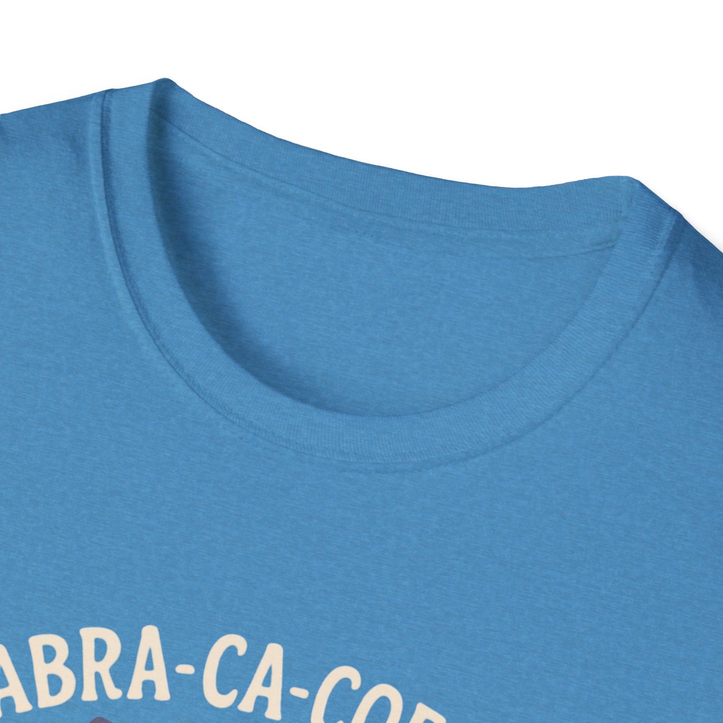 Abra-ca-coffee First T-Shirt | Cute Cat Tee, Pet Lover Gift, Animal Lover Shirt, Coffee Lover Gift
