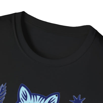 Virgo Zodiac Cat T-Shirt — Virgo Sign with Cat Graphic