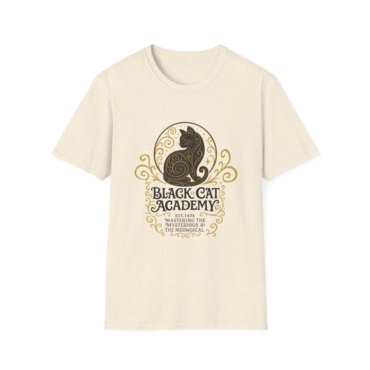 Black Cat Academy Ornate T-Shirt