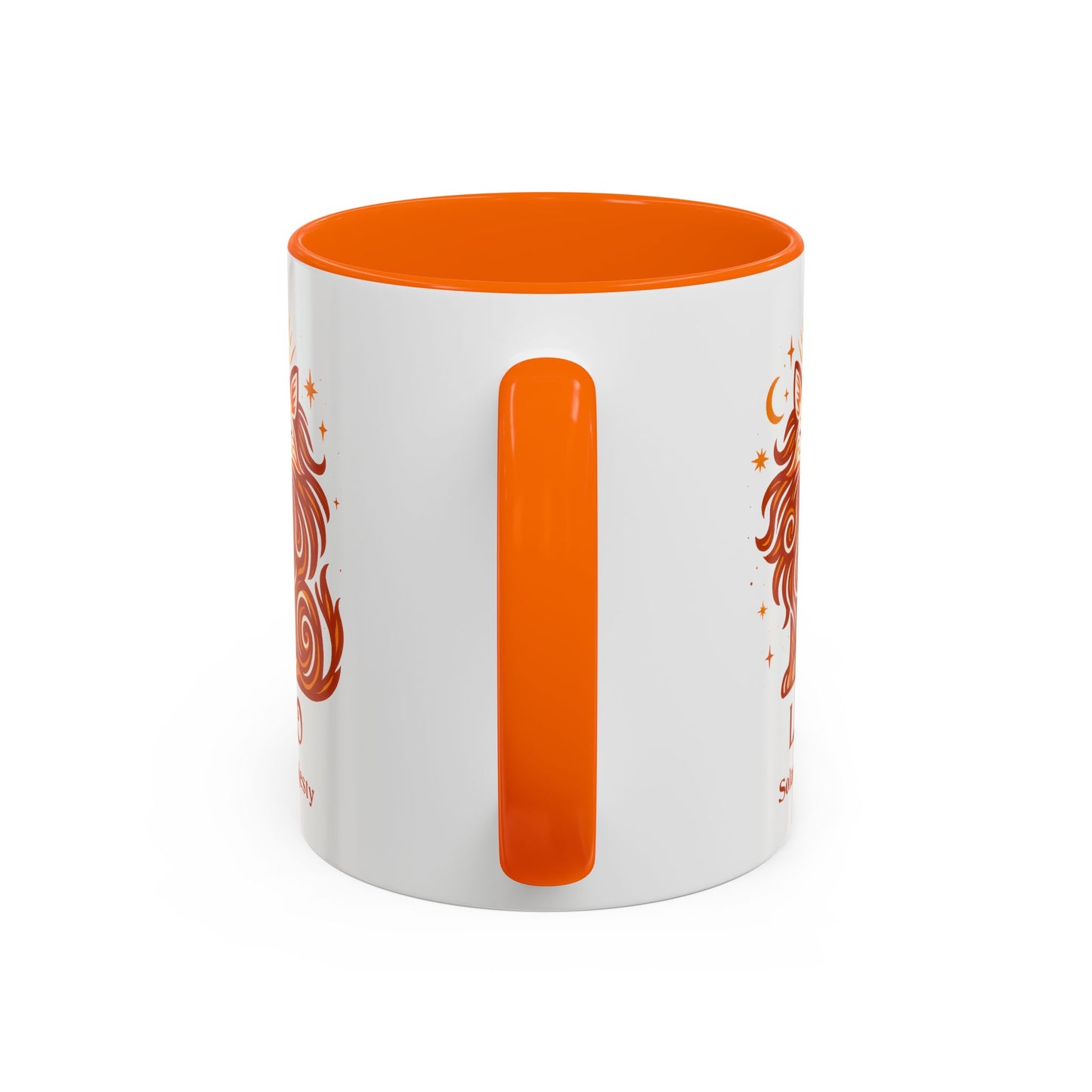 Leo Zodiac Cat Mug - Color Pop | Astrological Sign Coffee Cup 11 or 15 oz