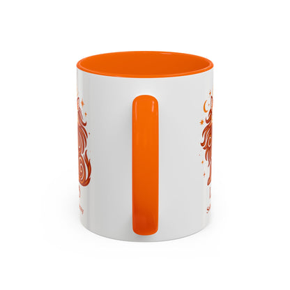 Leo Zodiac Cat Mug - Color Pop | Astrological Sign Coffee Cup 11 or 15 oz