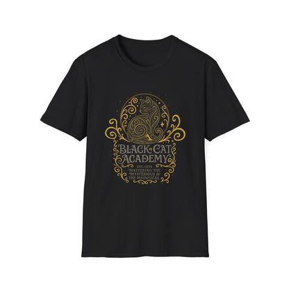 Black Cat Academy Ornate T-Shirt