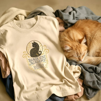 Black Cat Academy Ornate T-Shirt