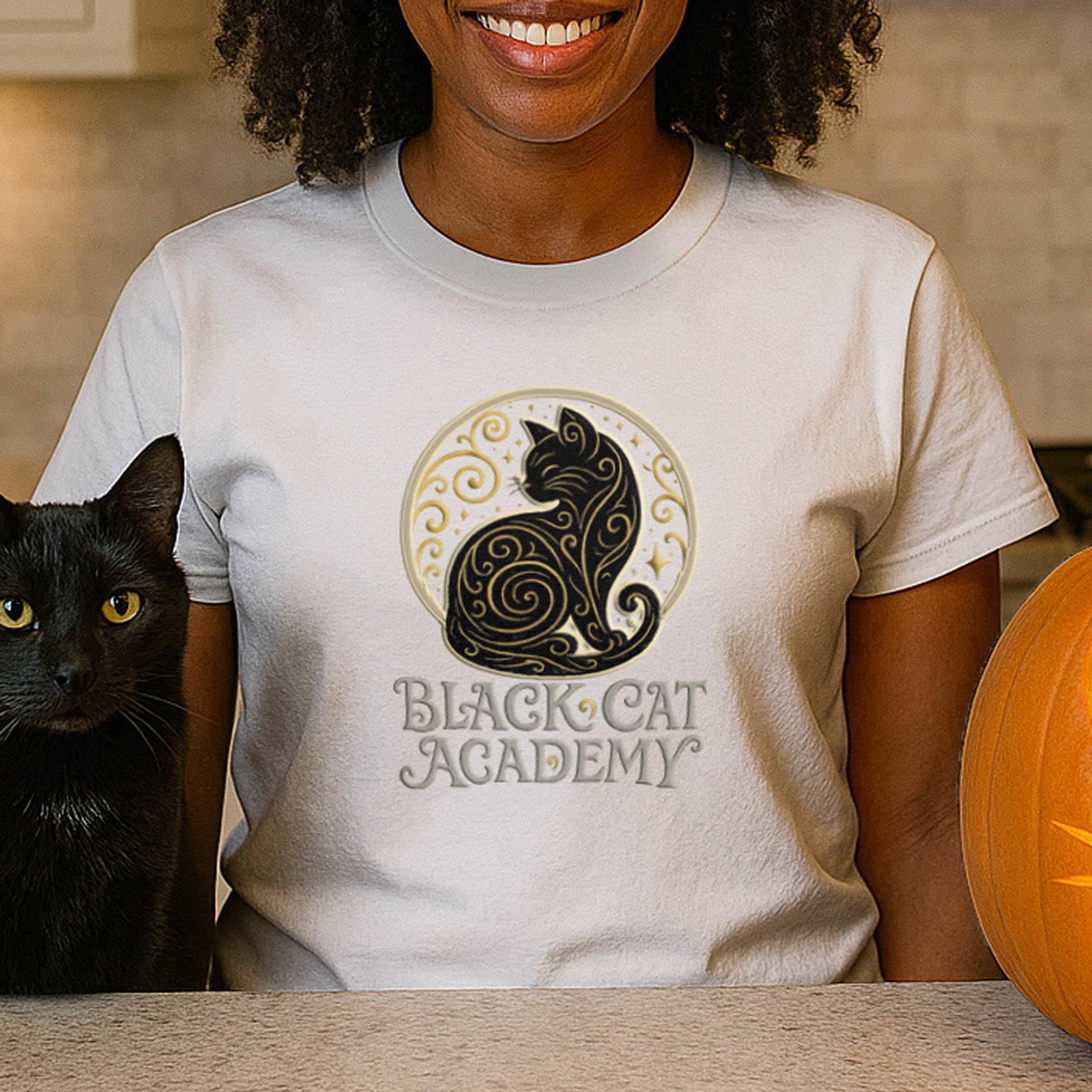 Black Cat Academy Tee