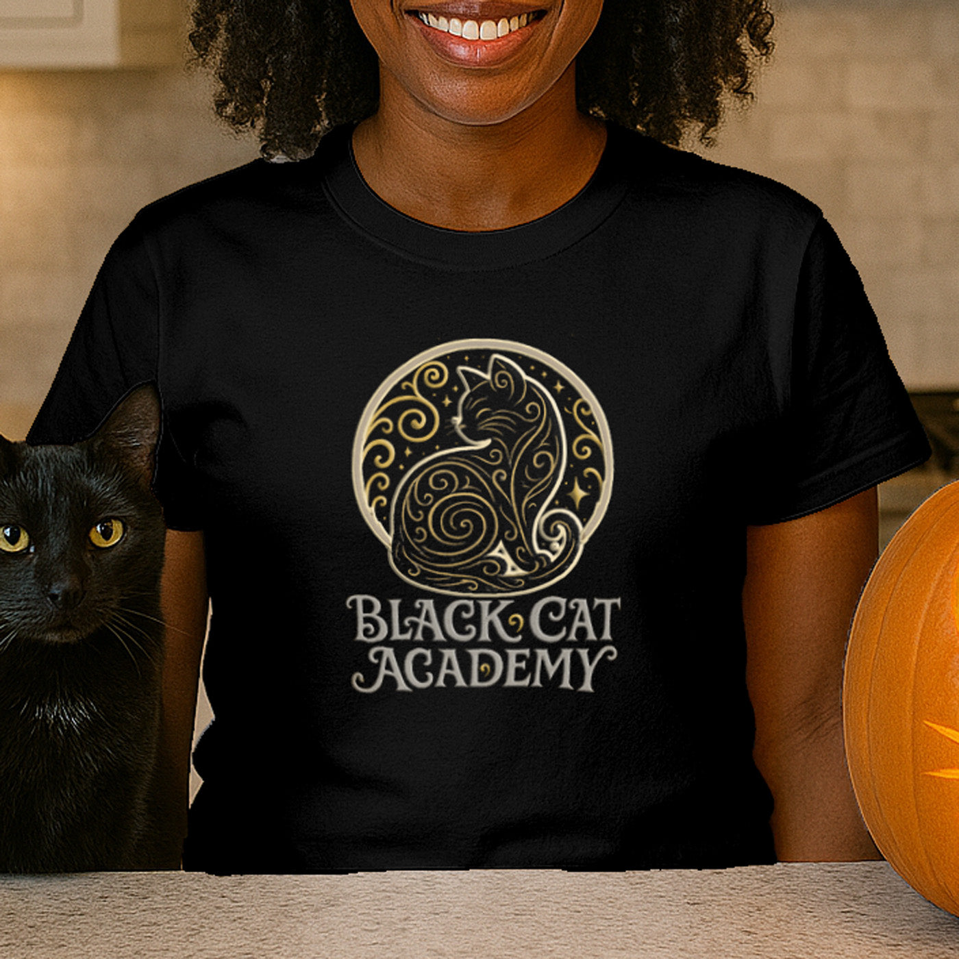 Black Cat Academy Tee
