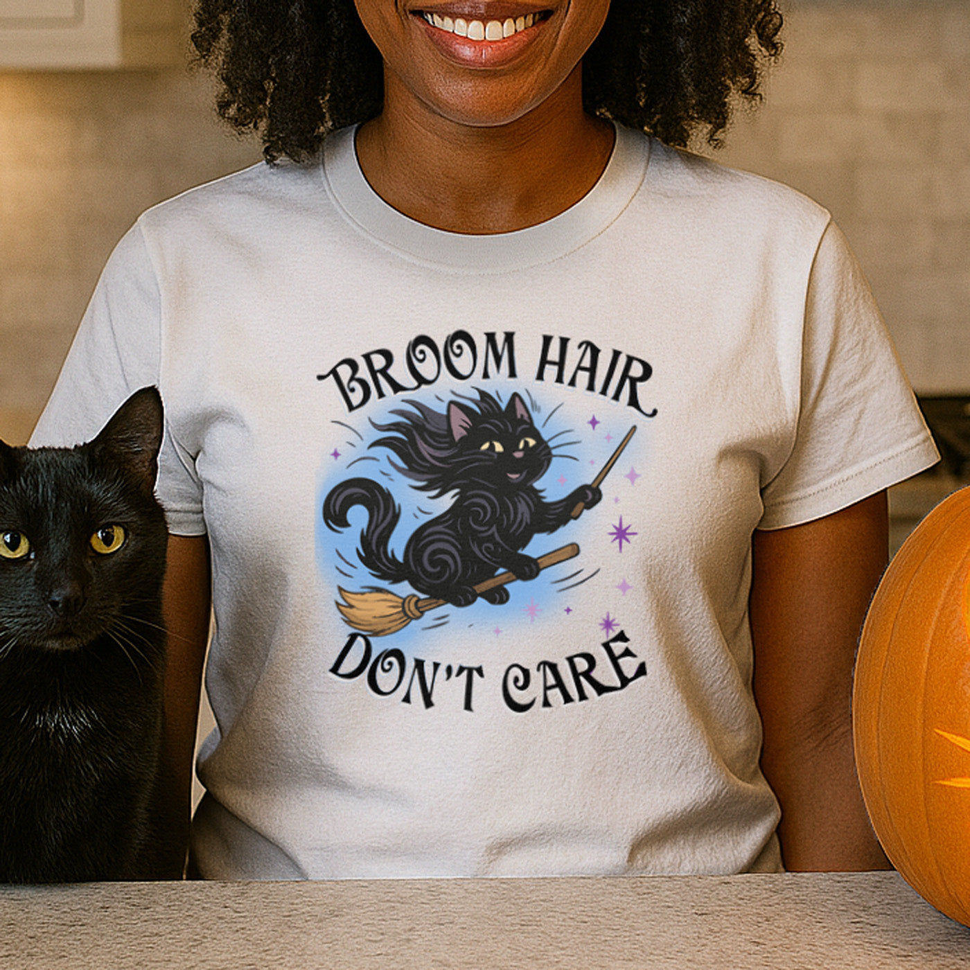 Broom Hair Don't Care Tee