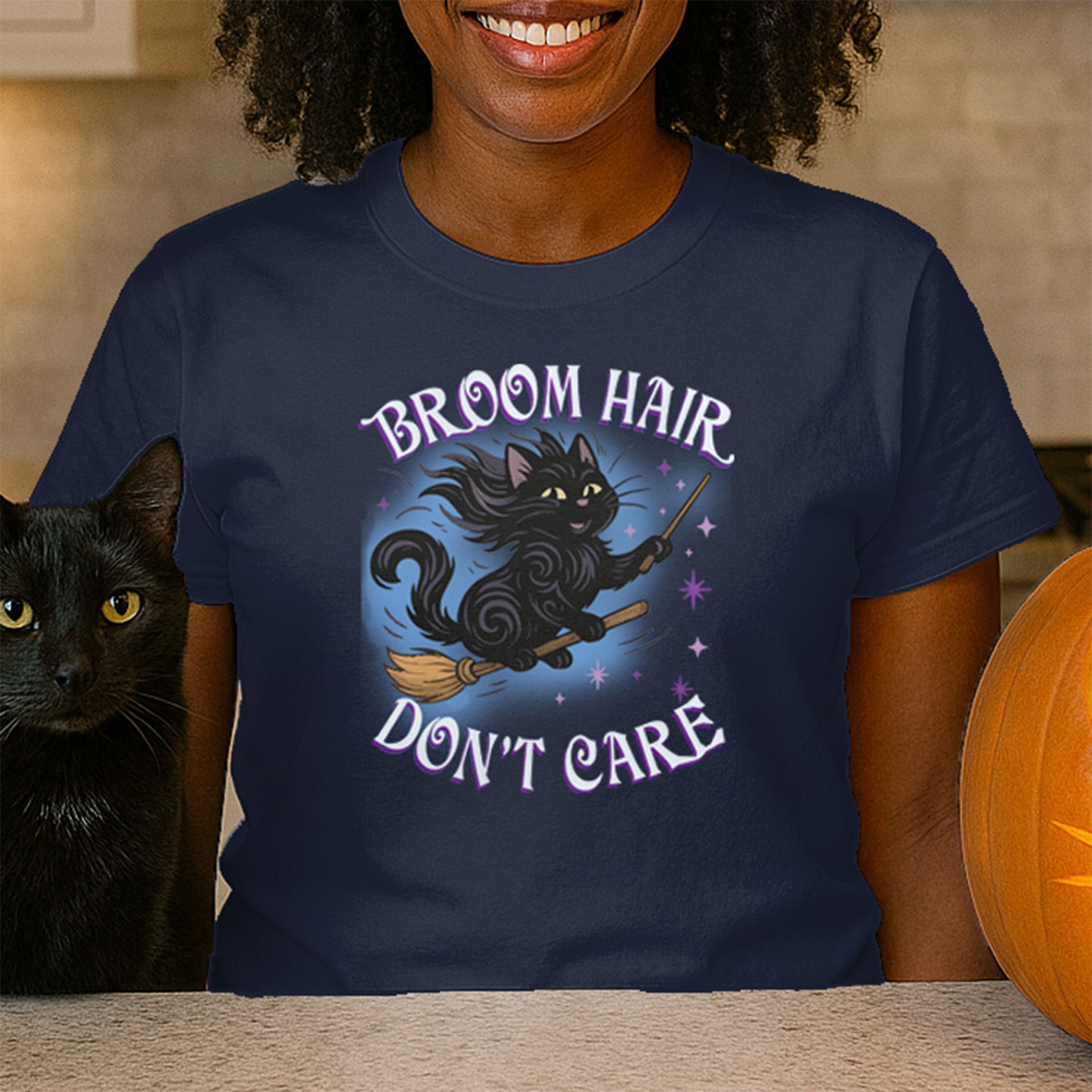 Broom Hair Don't Care Tee