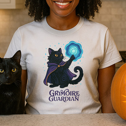 Grimoire Guardian Cat Tee
