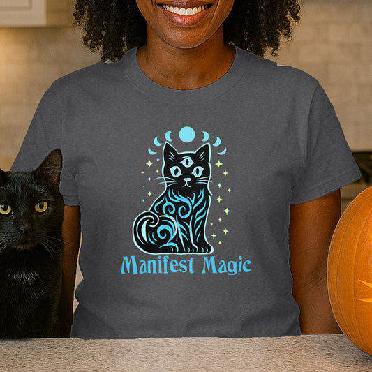 Manifest Magic Cat Tee