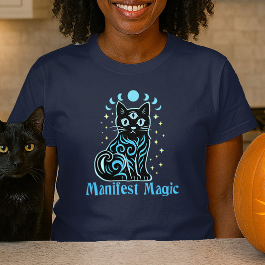 Manifest Magic Cat Tee