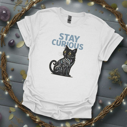 Stay Curious Cat T-Shirt