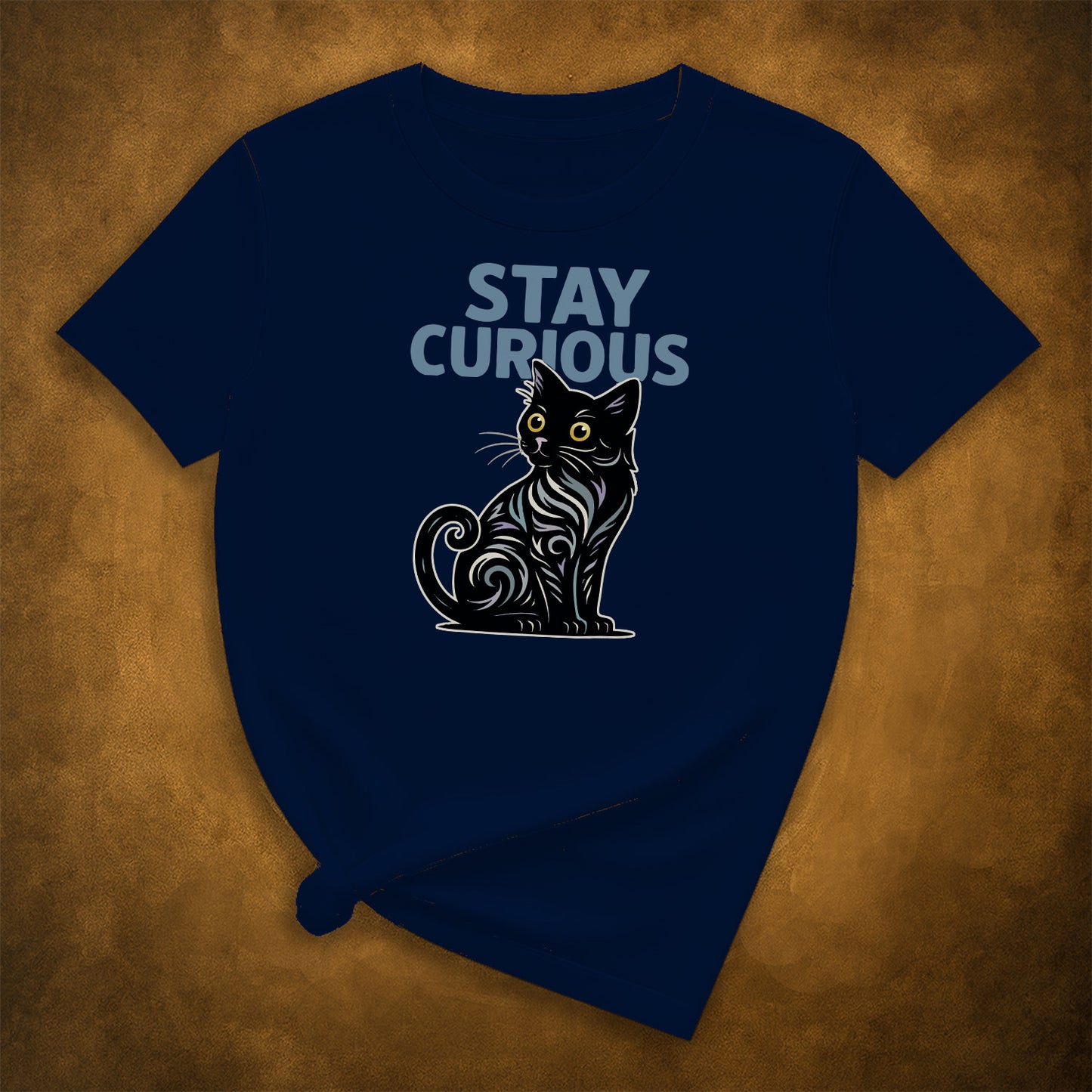 Stay Curious Cat T-Shirt