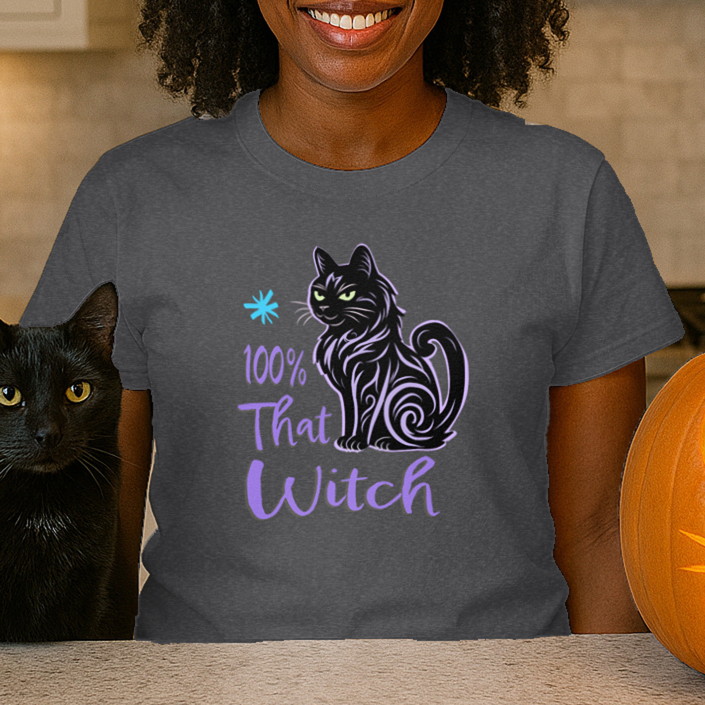 100% That Witch Cat Tee