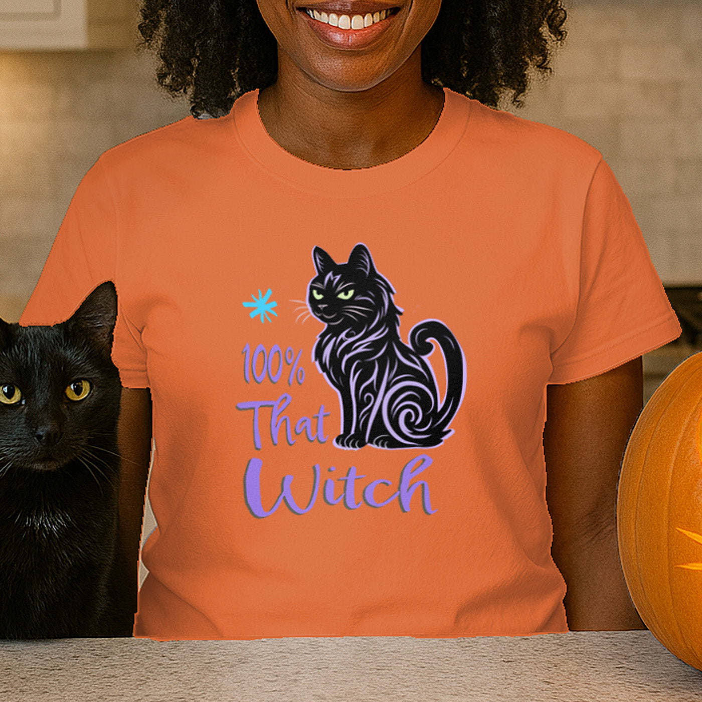 100% That Witch Cat Tee