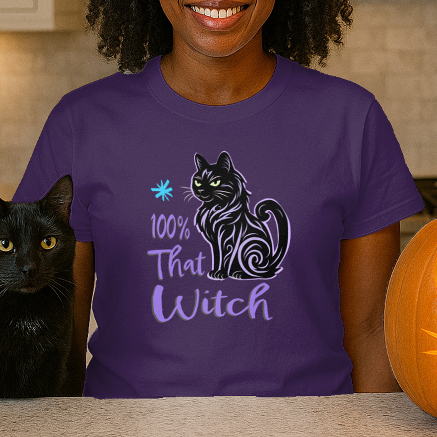 100% That Witch Cat Tee