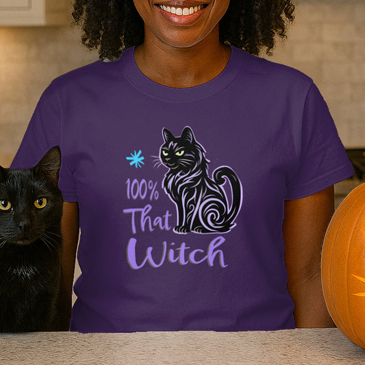 100% That Witch Cat Tee