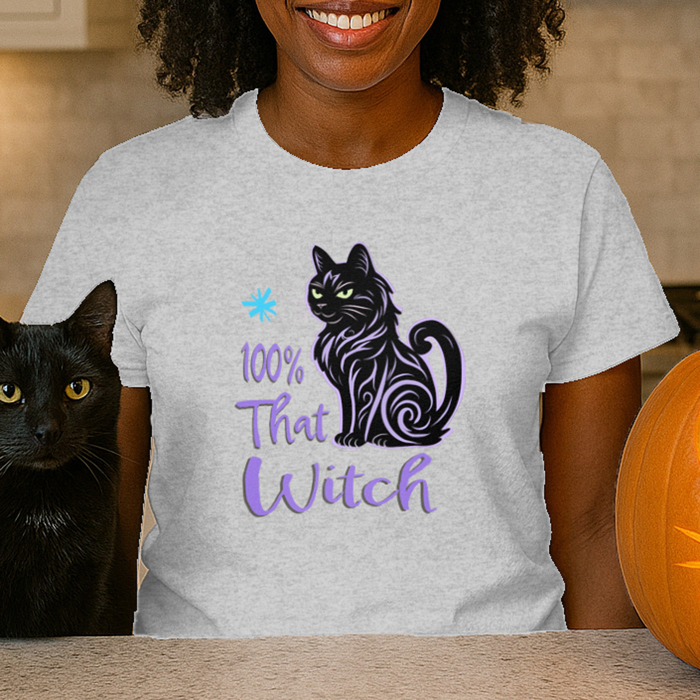 100% That Witch Cat Tee