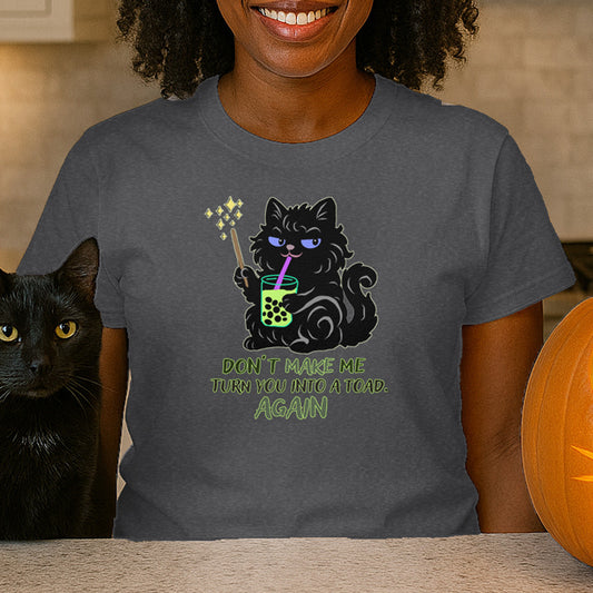 Turn You into a Toad Cat Magic Tee
