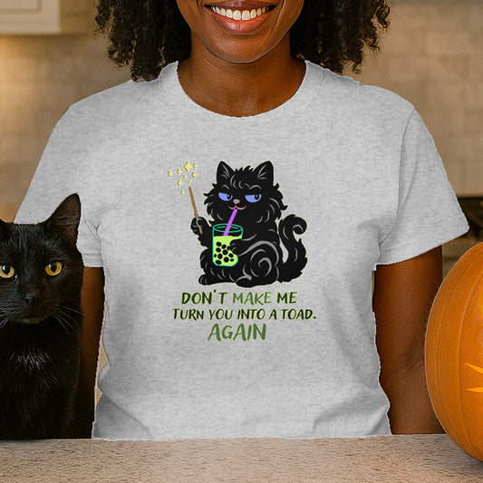 Turn You into a Toad Cat Magic Tee